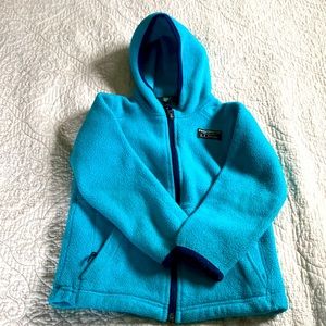 Girls LL Bean Fleece Jacket